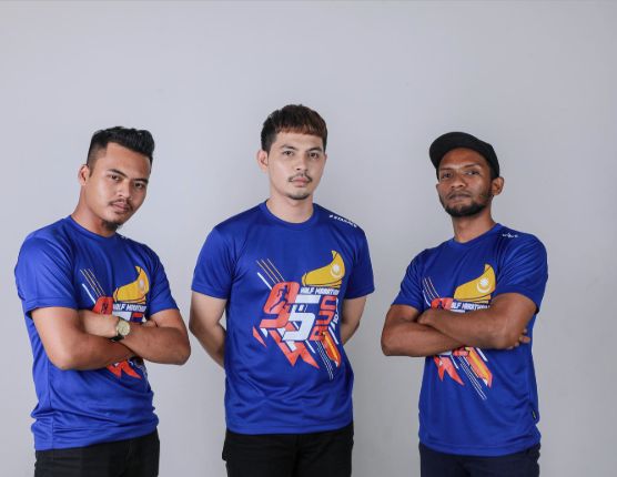 Foto promosi 9 To 5 Run 2019 bersama Akram